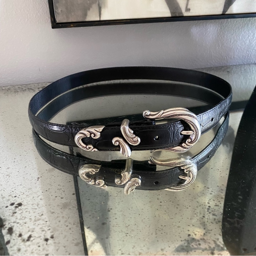 Brighton Black Belt, size Large.